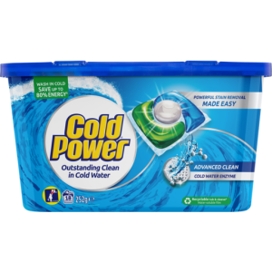 Cold Power Laundry Triple Capsules 3in1 18s